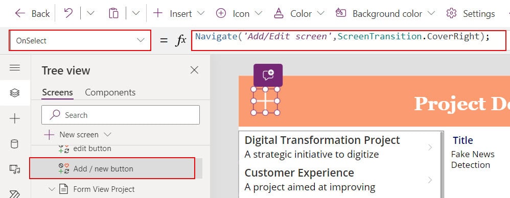 Navigate Function in Power Apps - Enjoy SharePoint (9) Navigate Function in Power Apps - Enjoy SharePoint (9)