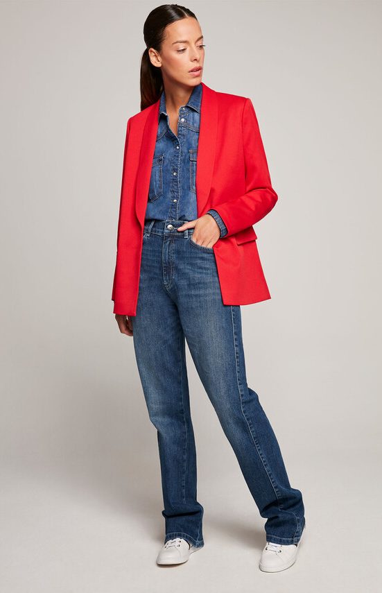 blazer rouge