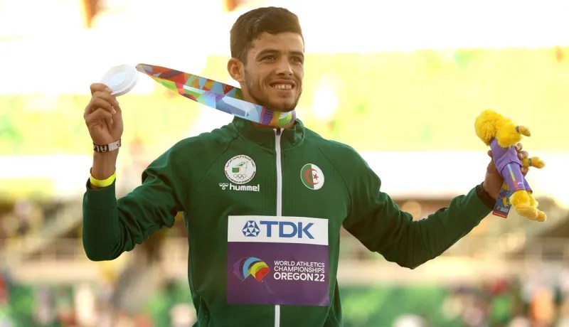 Mondiaux 2022 d’athlétisme 800 m : Sedjati (1 :44.14) … Il est Vice-champion du monde !