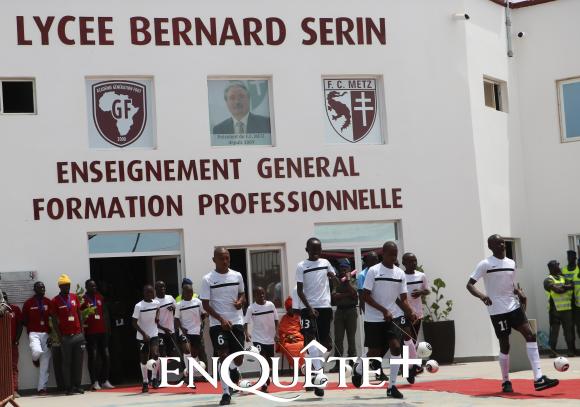 Inauguration Du Lycee De L Academie Generation Foot La