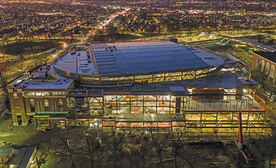 pics Ubs Arena Elmont New York engineering news record