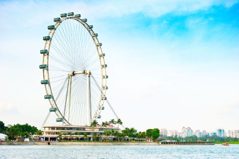 Le géant Singapour Flyer