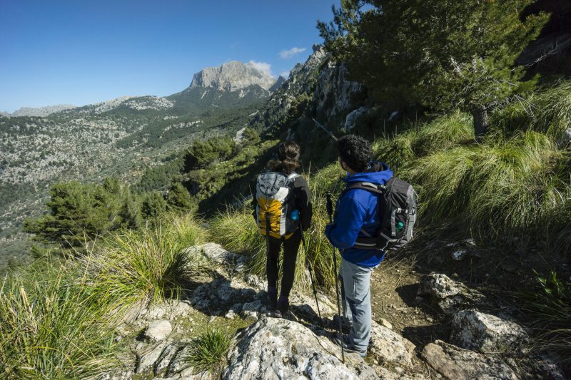 Portell de Sa Costa, Soller, parque natural sierra de Tramuntana, Majorque, îles baléares, espagne, europen