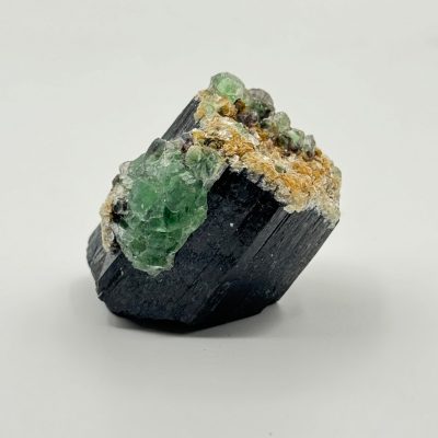 Schorl with fluorite