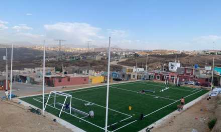 ¿Ya casi listo el parque en Villas del Sol II? Avance del 95%.