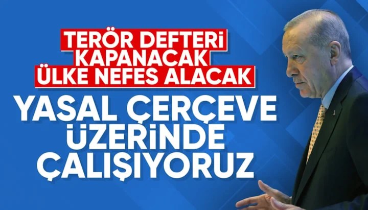 Cumhurbaşkanı Erdoğan’dan ‘Terörsüz Türkiye’ Mesajı