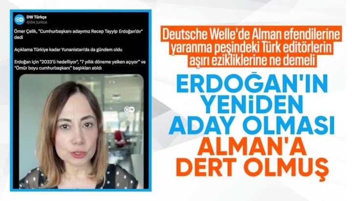 Alman Deutsche Welle’de Cumhurbaşkanı Erdoğan’ın Tekrar Adaylığı Rahatsızlığa Neden Oldu