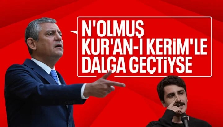 Özgür Özel’den Dinî Değerleri Hedef Alan Stand-up’çıya Destek! “Hepimiz Güldük”