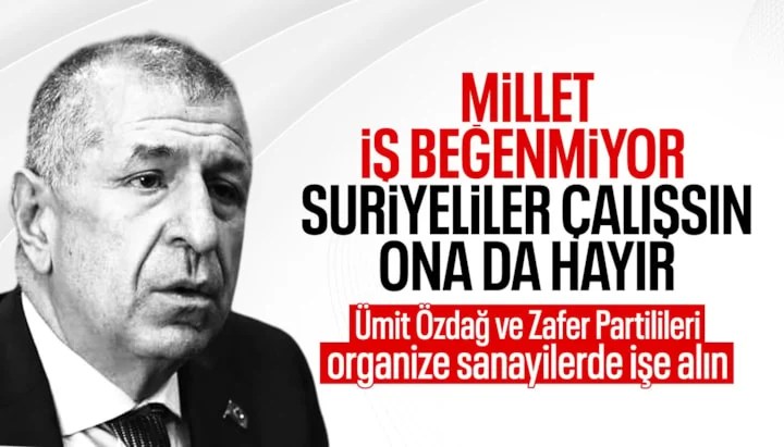 Ümit Özdağ’dan Yabancıların Çalışma Düzenlemesine Sert İtiraz!
