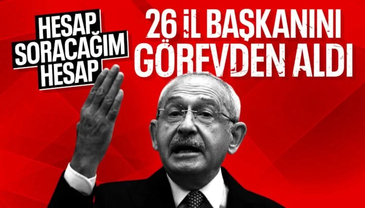 CHP'de Büyük Deprem: 26 İl Başkanı Görevden Alındı, 7 İhraç!