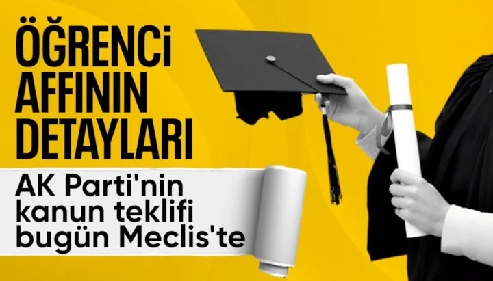 2026 Öğrenci Affı Meclis’e Sunuldu! Kimleri Kapsıyor? Şartlar Neler?