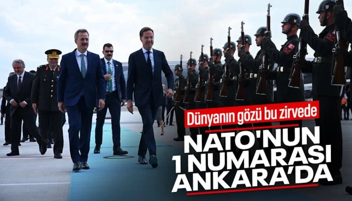 NATO Genel Sekreteri Rutte Ankara’da: “Ankara’da Görüşmek Üzere” Mesajının Ardından Türkiye’ye Geldi