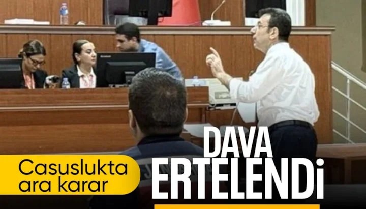 Ekrem İmamoğlu'nun yargılandığı davada tutukluluğa devam kararı