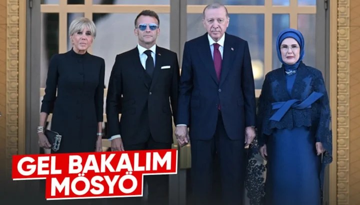 Külliye’de Kritik Zirve! Cumhurbaşkanı Erdoğan, Emmanuel Macron’u Kabul Etti