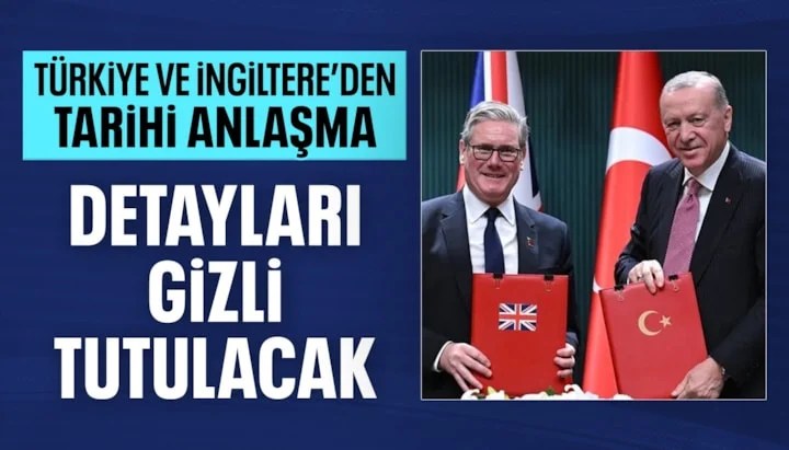 Türkiye-İngiltere Arasında Gizli Savunma Anlaşması: Ankara'da Tarihi İmza