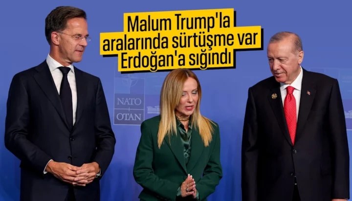 Erdoğan ve Rutte, NATO Liderlerini Beştepe'de Karşıladı