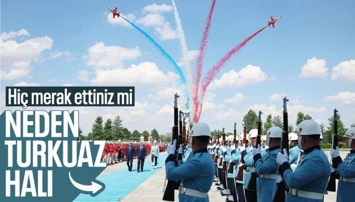 NATO Zirvesi'nde Kırmızı Halı Yerine Neden Turkuaz Tercih Edildi?