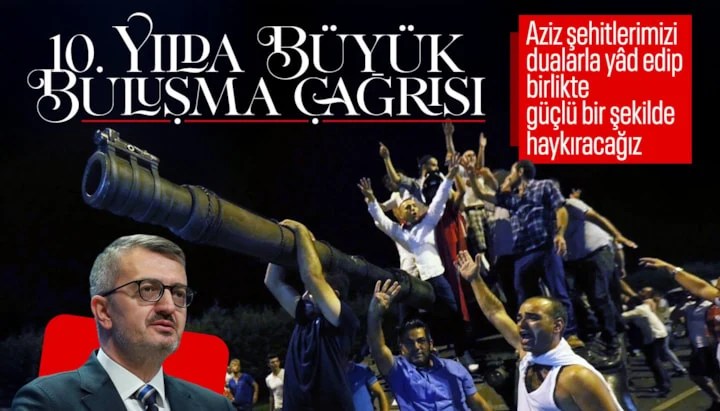 Duran’dan 15 Temmuz 10. Yıl Programına İlişkin Paylaşım: “Milli İrade Üzerinde Güç Olamaz”