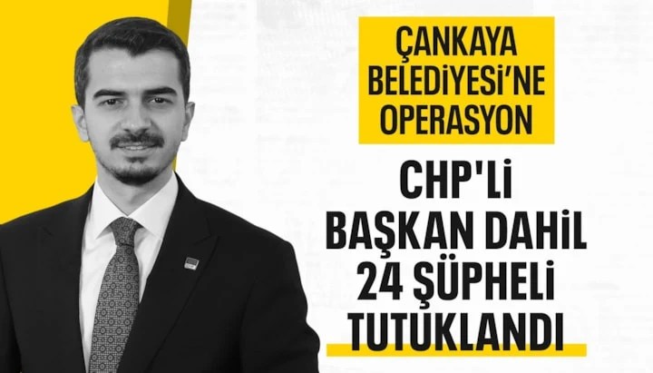 Çankaya Belediye Başkanı Güner Dahil 24 Kişi Tutuklandı