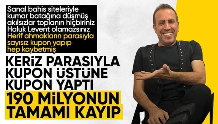 Alper Çelik İfadesi: Haluk Levent 190 Milyon TL'lik Kupon Yapıp Kaybetti