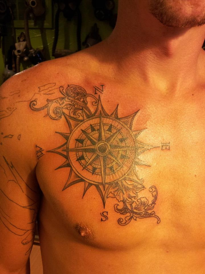 30+ Stunning Compass Tattoo Designs – EntertainmentMesh 30+ Stunning Compass Tattoo Designs – EntertainmentMesh