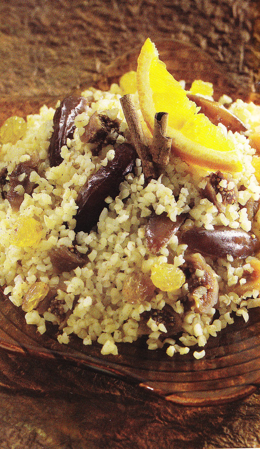 Cuscús con frutos secos