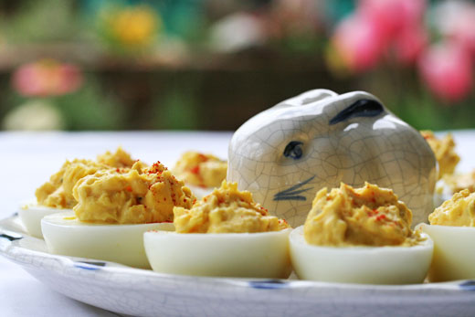 Receta básica de los huevos rellenos