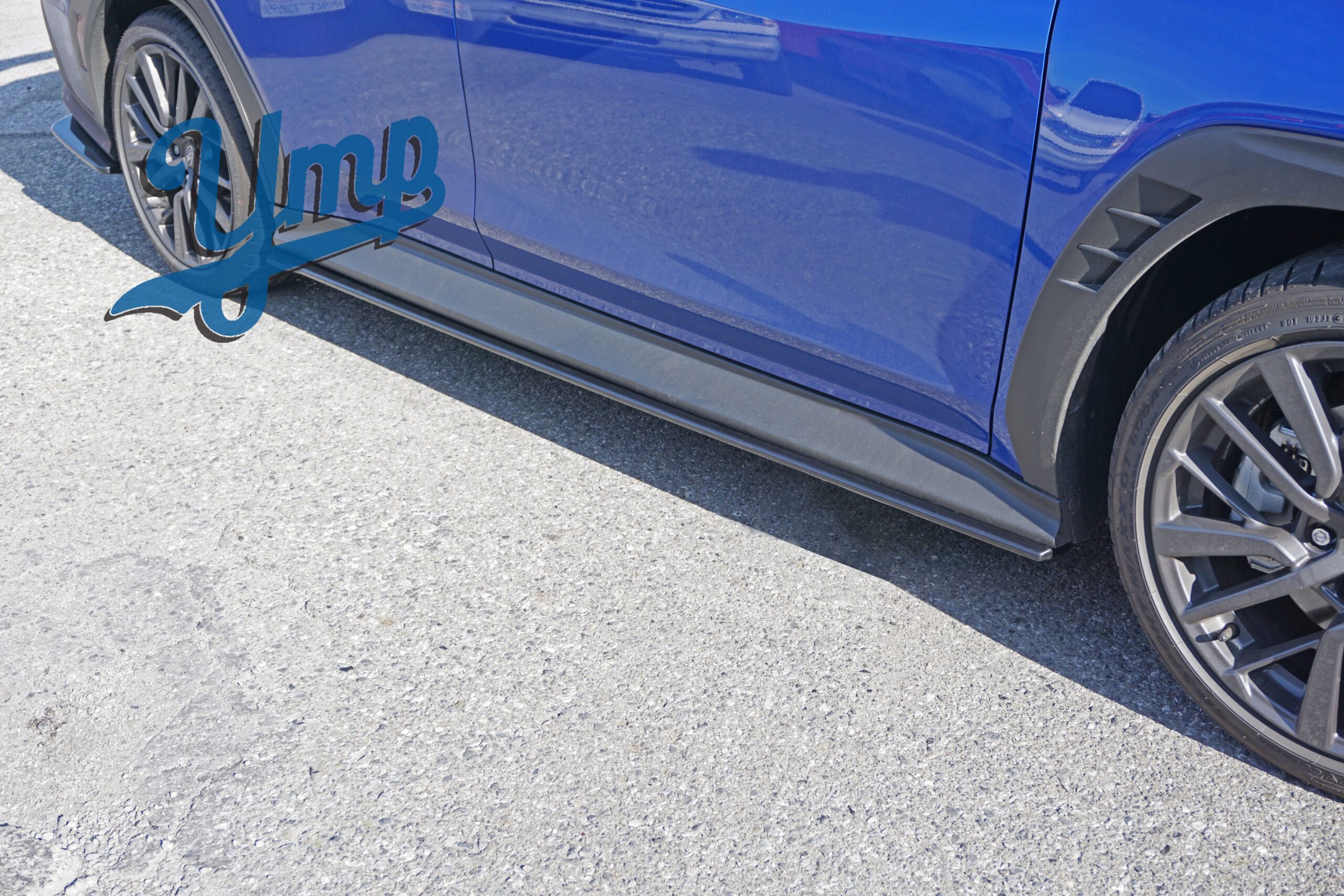 YMP Design Spec STi Side Skirt Extensions (ABS Plastic