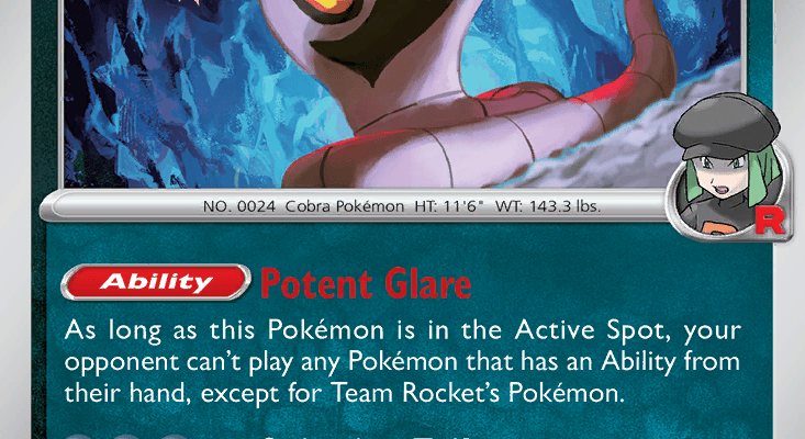 Team Rocket’s Arbok