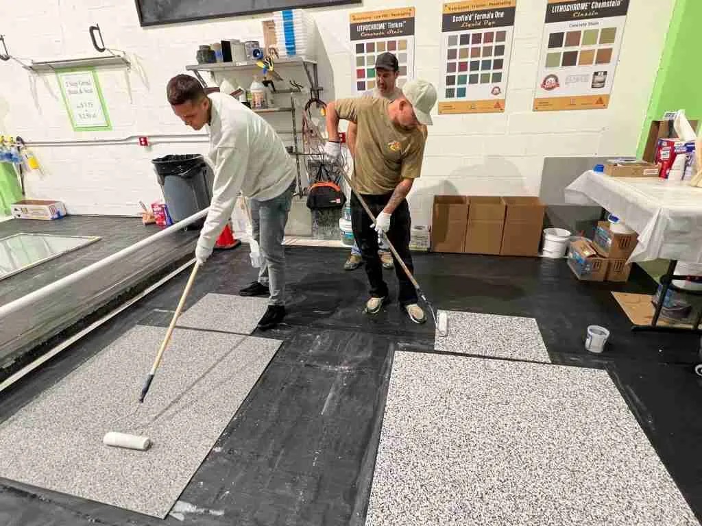 Epoxy flooring training courses
