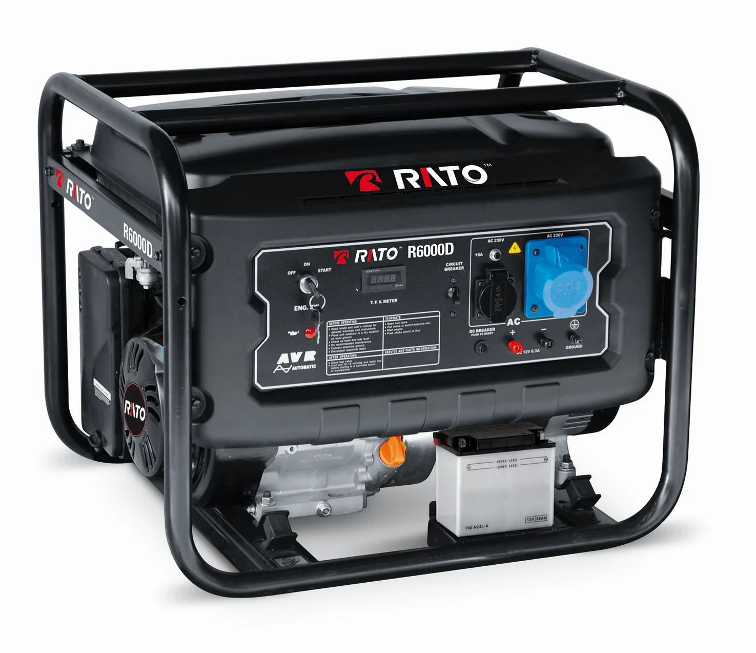 Generatore Rato con quadro di intervento automatico