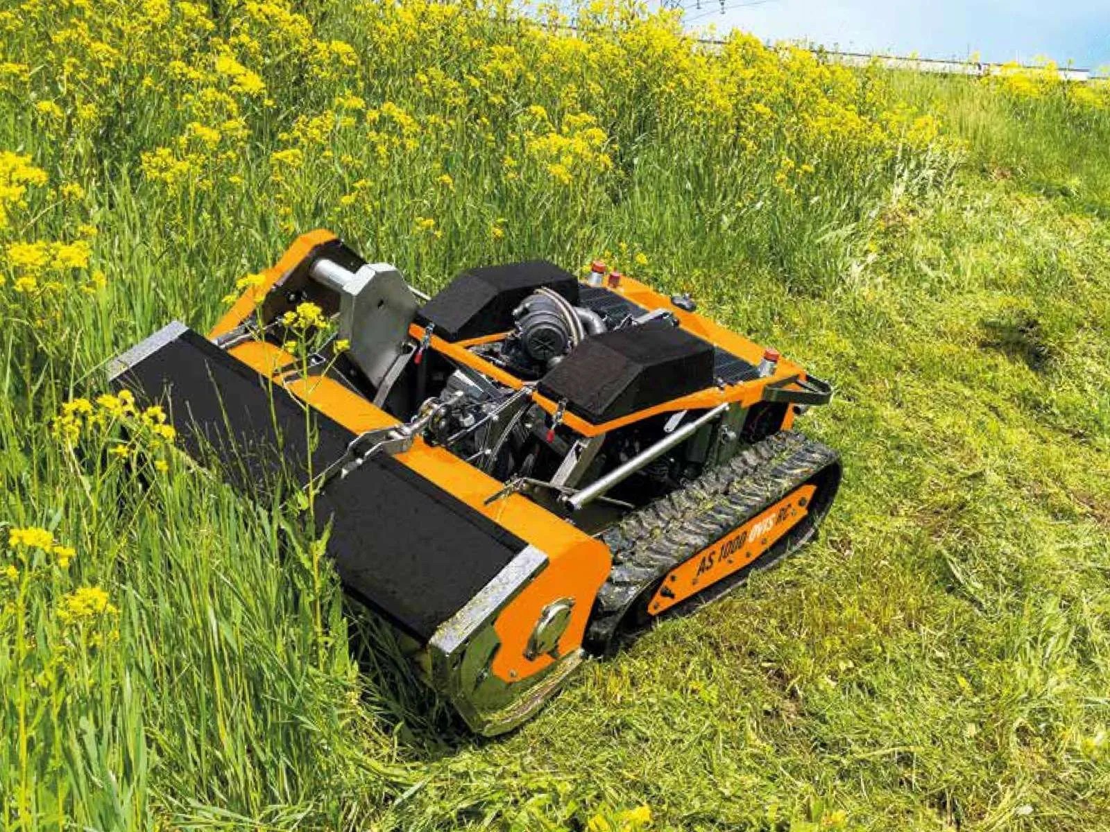 Il trinciasarmenti telecomandato AS-Motor