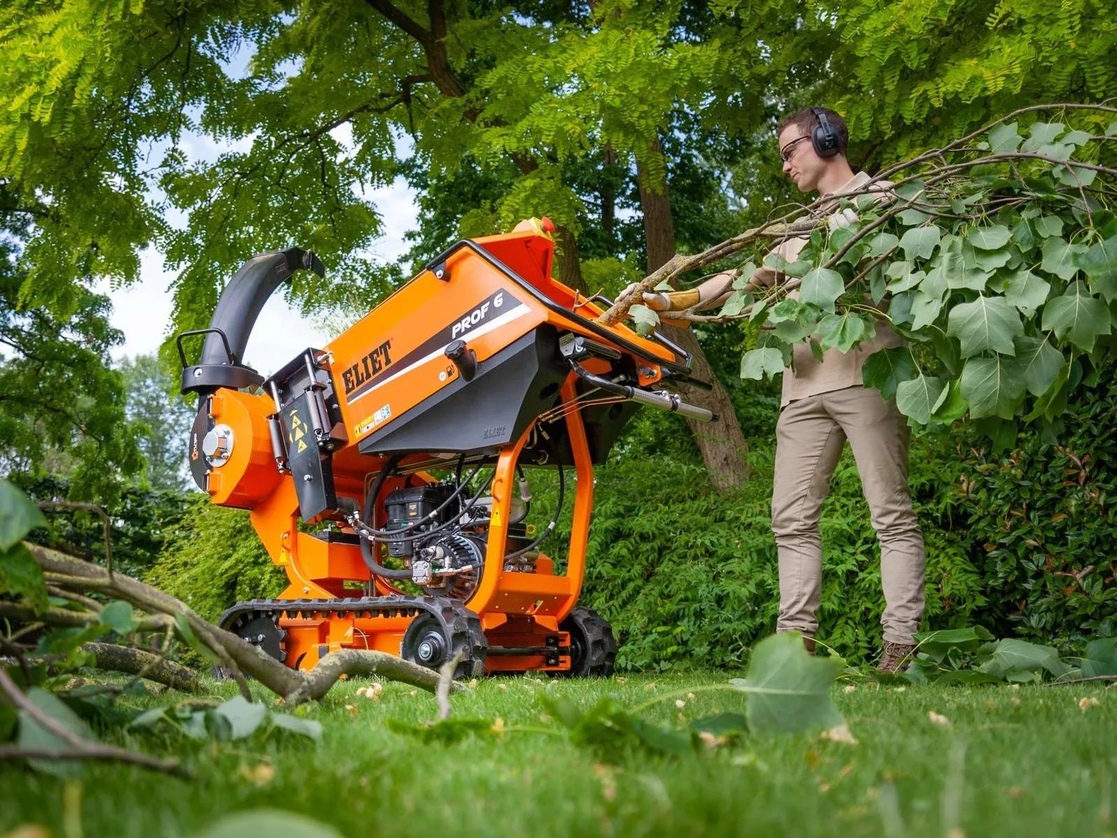 Il biotrituratore Eliet Prof 6