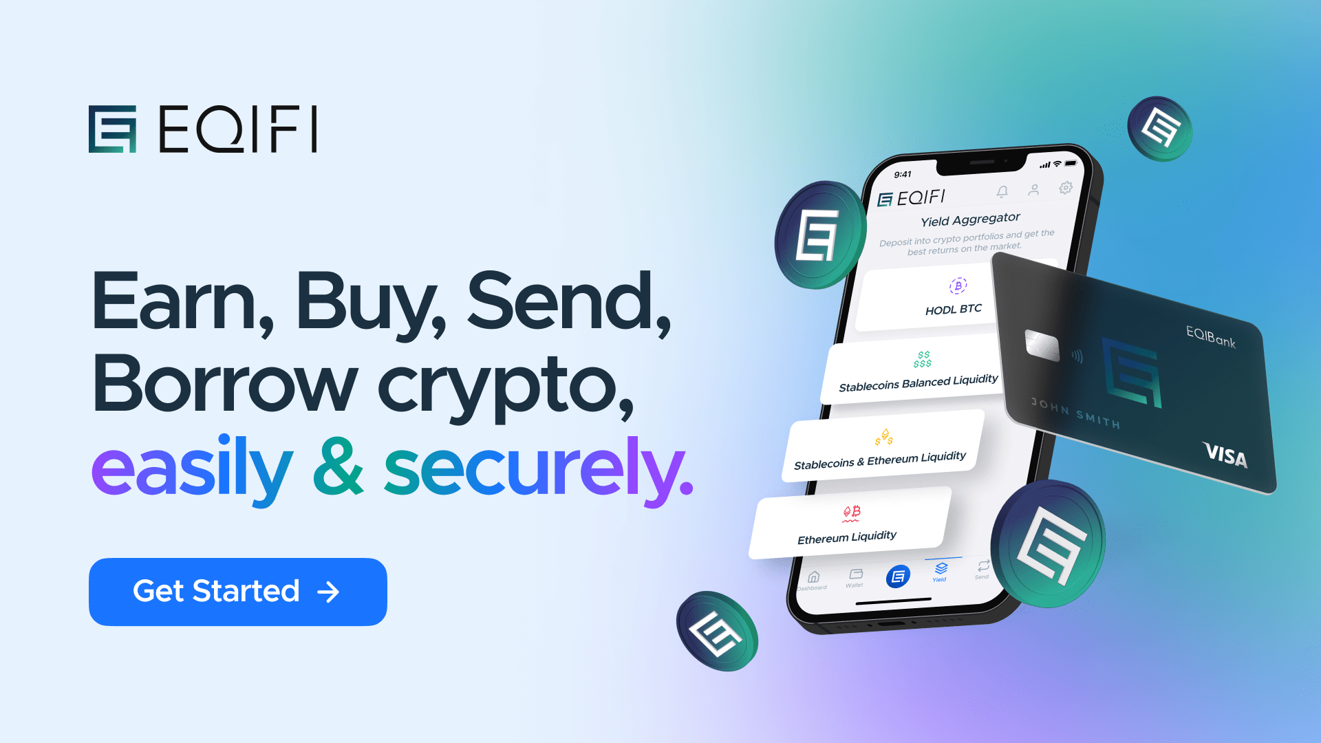 Crypto.com (popular app and leader in digital currencies); Eqifi
