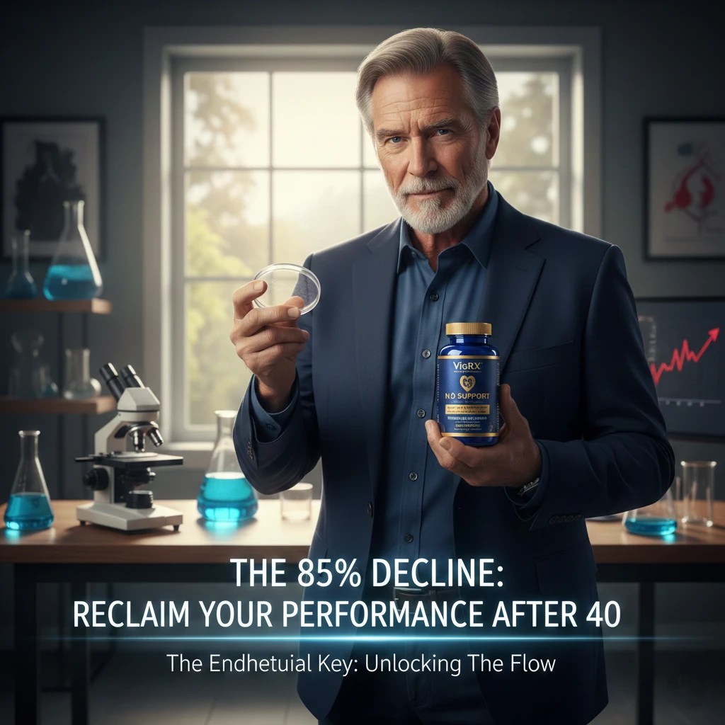 'Hormonal Blackout.' Without N.O., your blood vessels become stiff pipes rather than flexible channels.