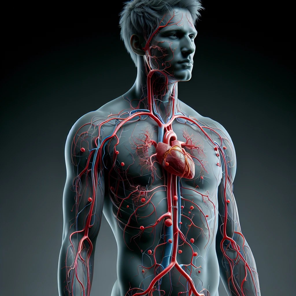 Vascular Flow Diagram for Men Over 40