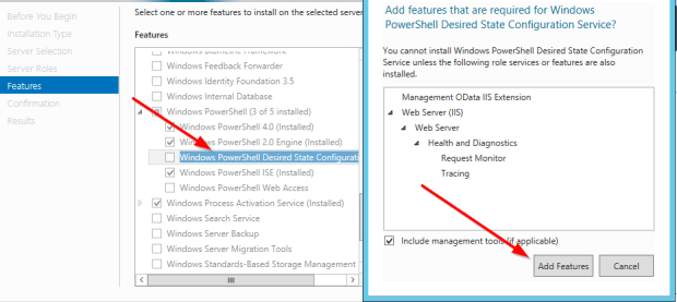 Add windows Feature