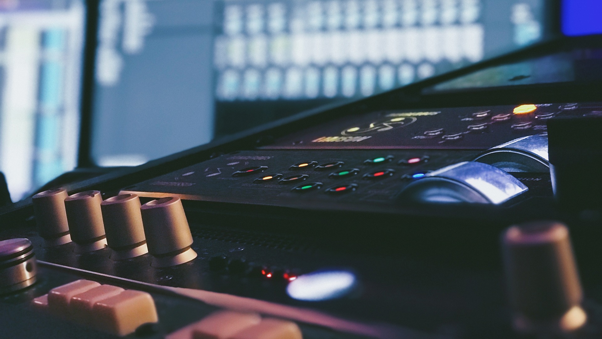 Real studio photo for Eric Mitchell Audio