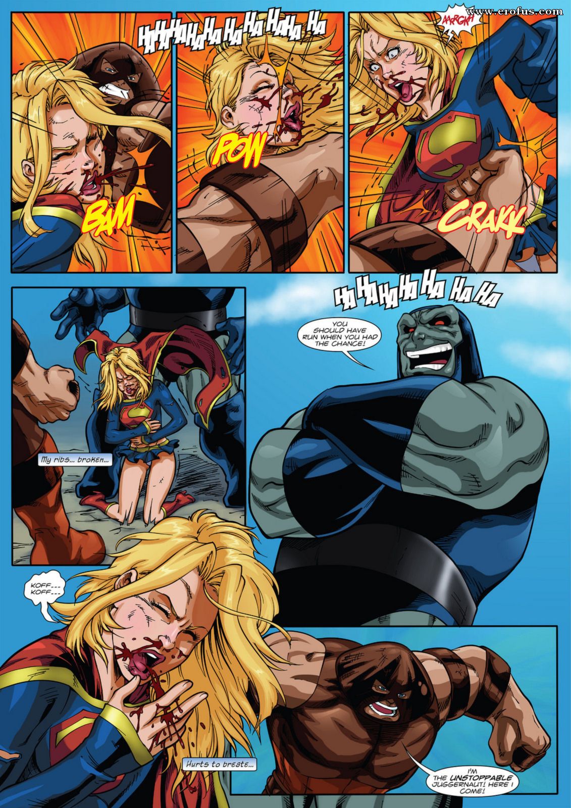 Supergirls Last Stand Hentai