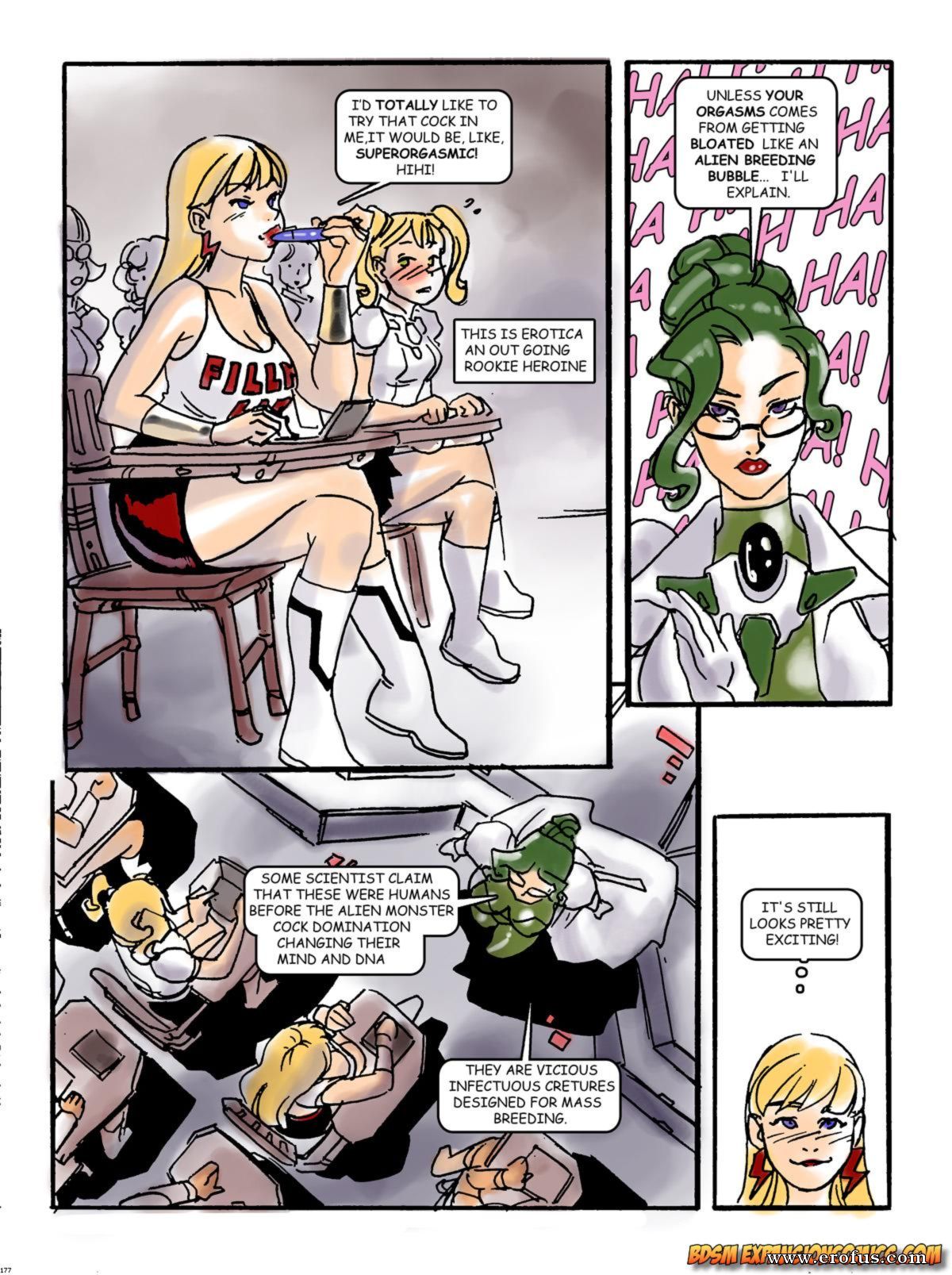 Swelling Invasion Hentai Comic