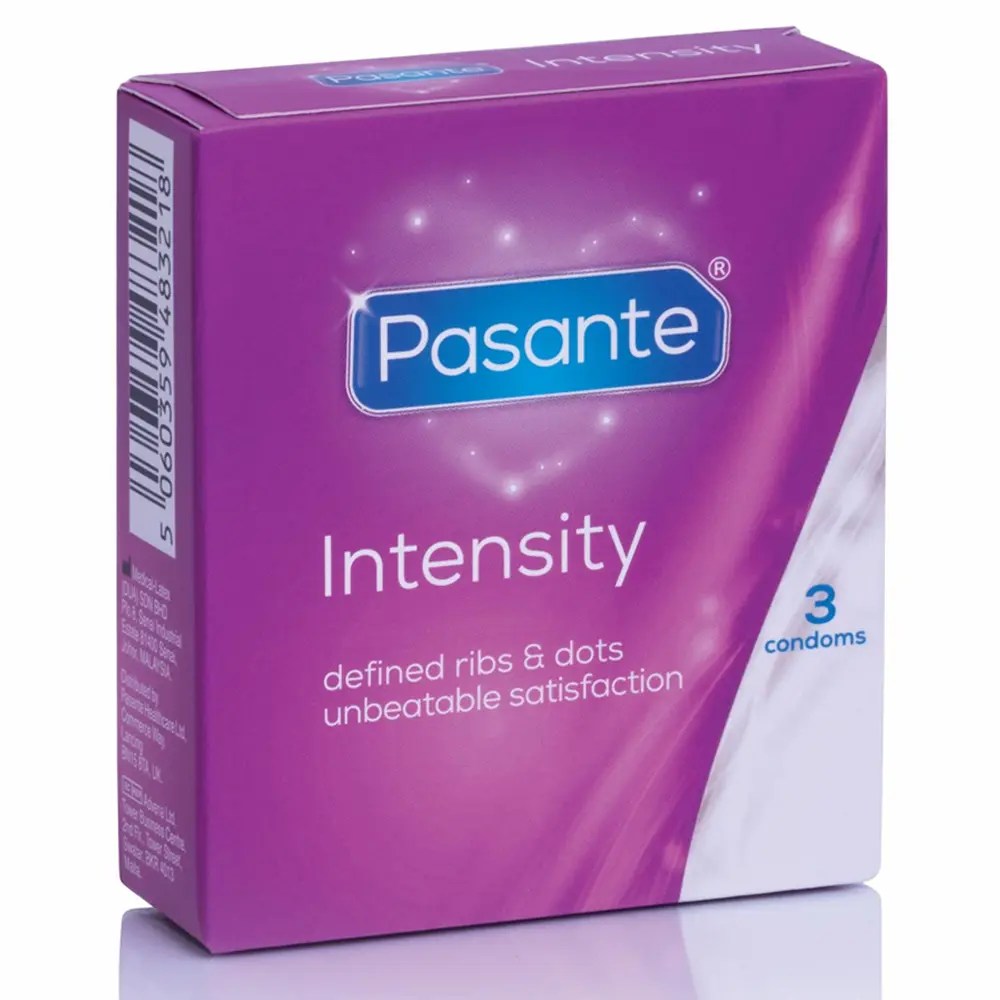 PASANTE KONDOMI - INTENSITY, 3 kosi