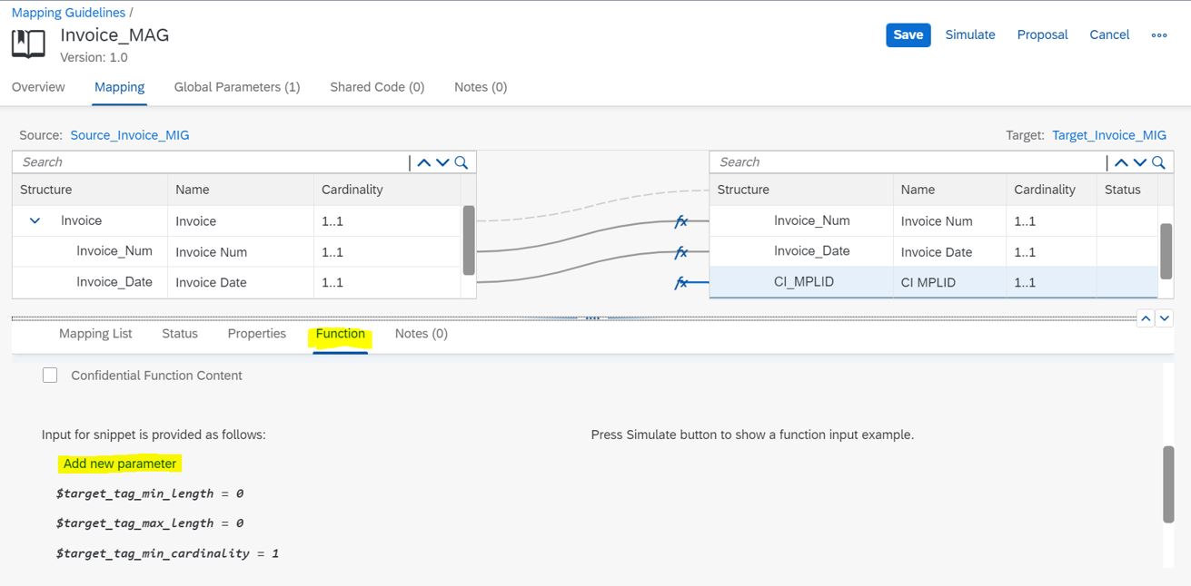 Accessing Headers and Properties in IA Mapping Guidelines