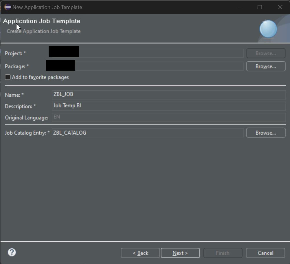 Create Application Logs and attach it to Application Job in ABAP Cloud