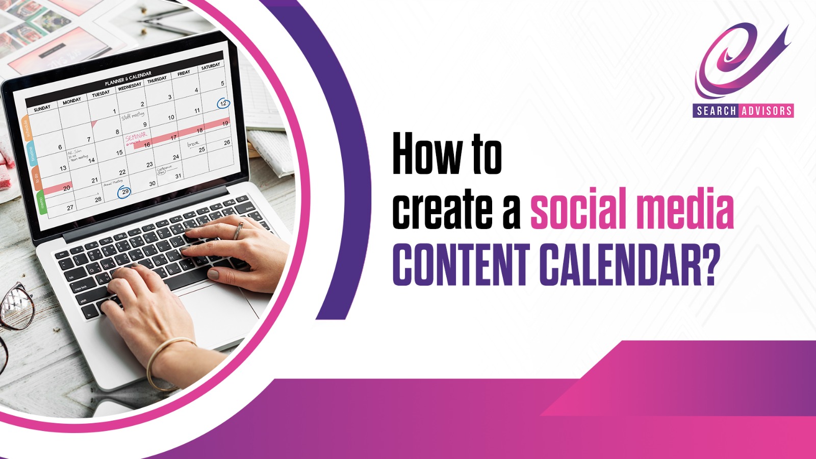 How to create a social media content calendar?