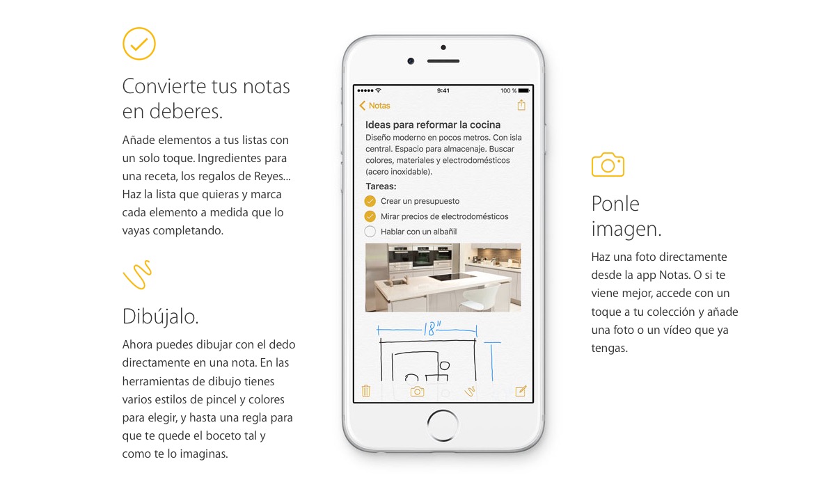 Notas iOS 9