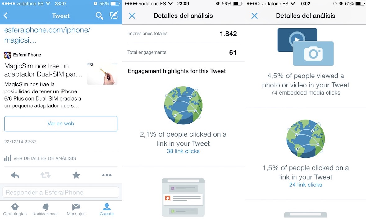 Twitter Stats iOS