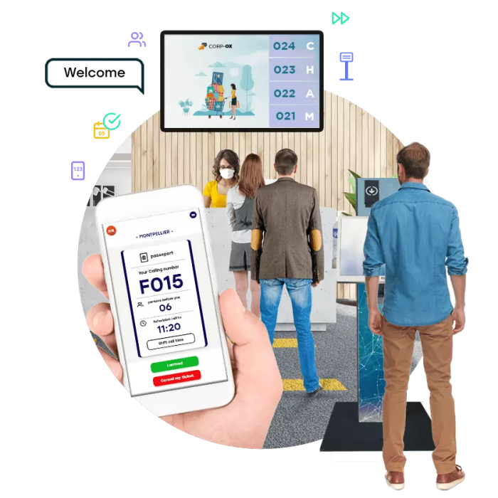Queue management software transforms waiting lines
