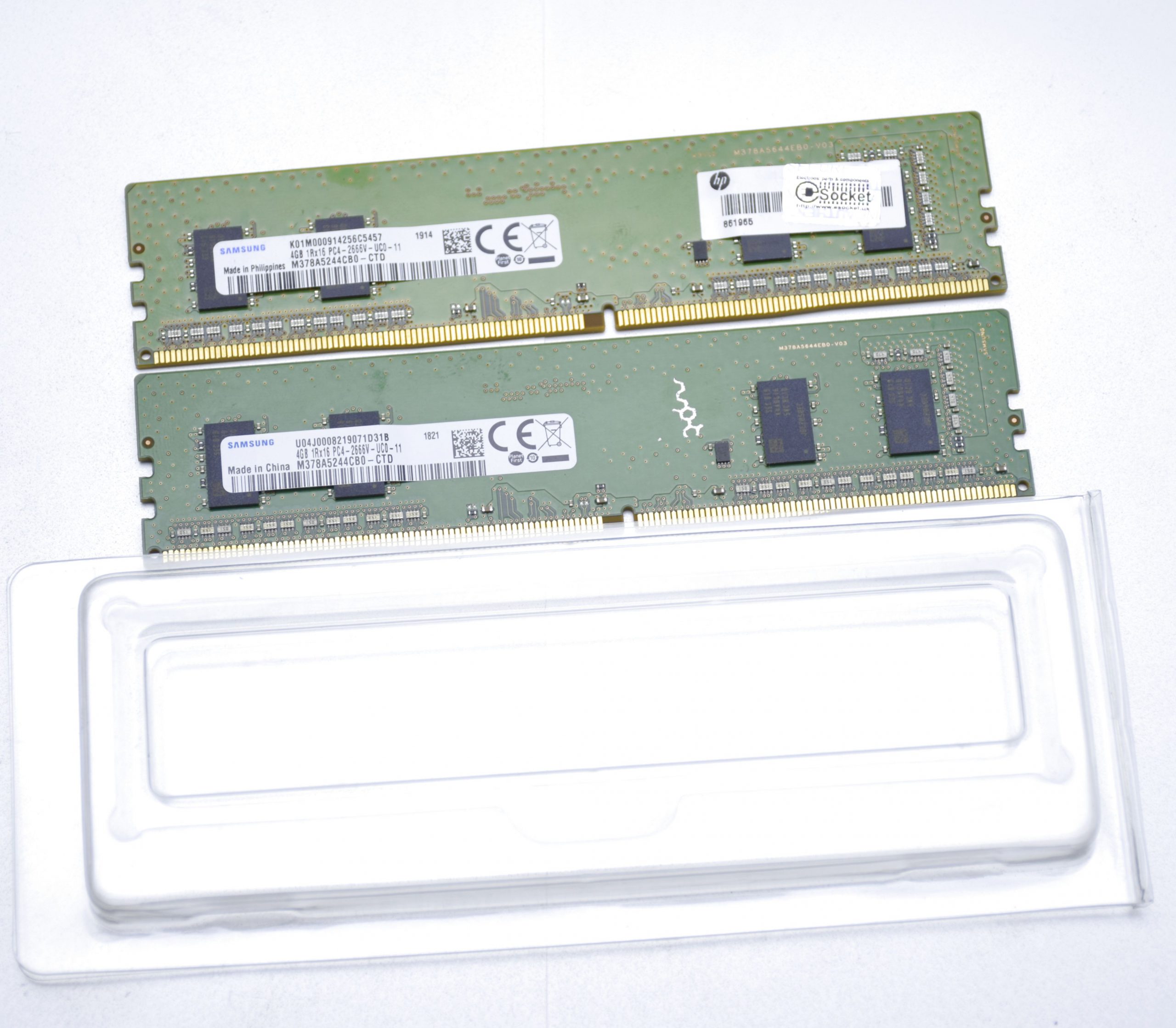 Barrette RAM 8Go DDR4 PC4-2666V - Micron - Pour PC De Bureau, DIMM, 2666 MHz