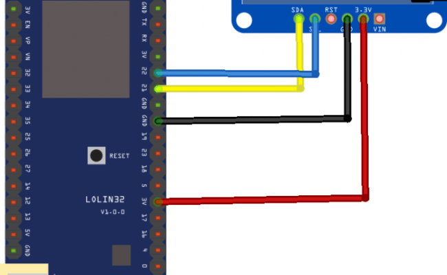 ESP32 And OLED Display Example