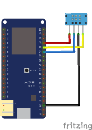 DHT12 humidity temperature sensor and ESP32 example | ESP32 Learning